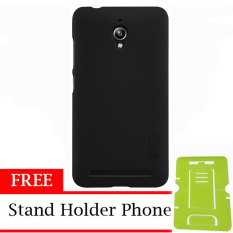 Nillkin ORIGINAL Super Frosted Shield Asus Zenfone Go - Black/Hitam Hardcase Backcase Backcover Case