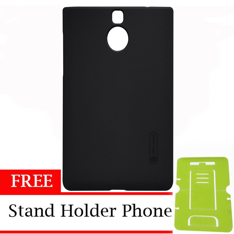 Nillkin ORIGINAL Super Frosted Shield Blackberry Passport Silver Edition - Black/Hitam Hardcase Backcase Backcover Case HP Casing Handphone
