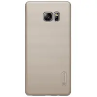 Samsung Galaxy Note 7 - Gold/Emas NILLKIN ORIGINAL Super Frosted Shield Hardcase Backcase Backcover Case HP Casing Handphone