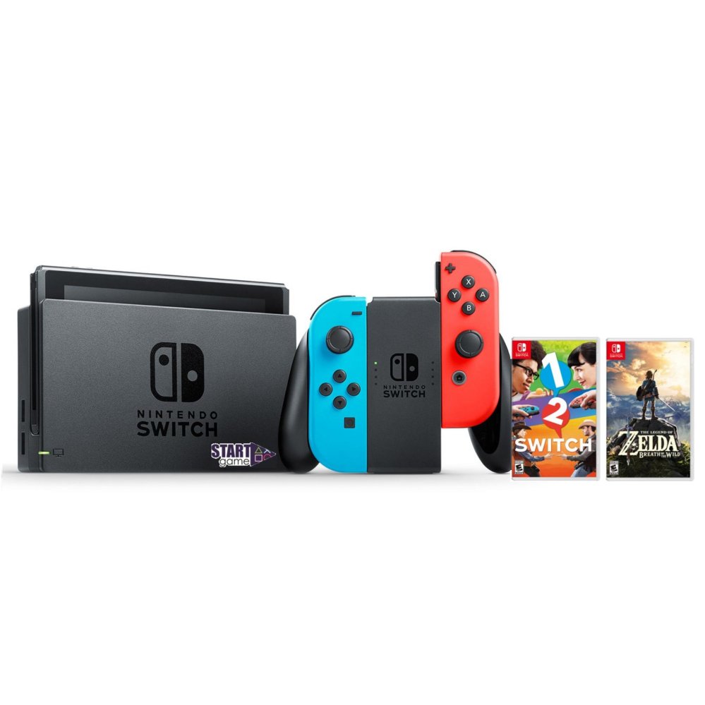 Nintendo Switch Neon + Free 2 Games