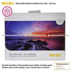 NiSi Square Filter Hard Nano IR GND8 (0.9) 100x150mm Original for DSLR / Mirrorless Camera Canon Nikon Sony Fujifilm Panasonic