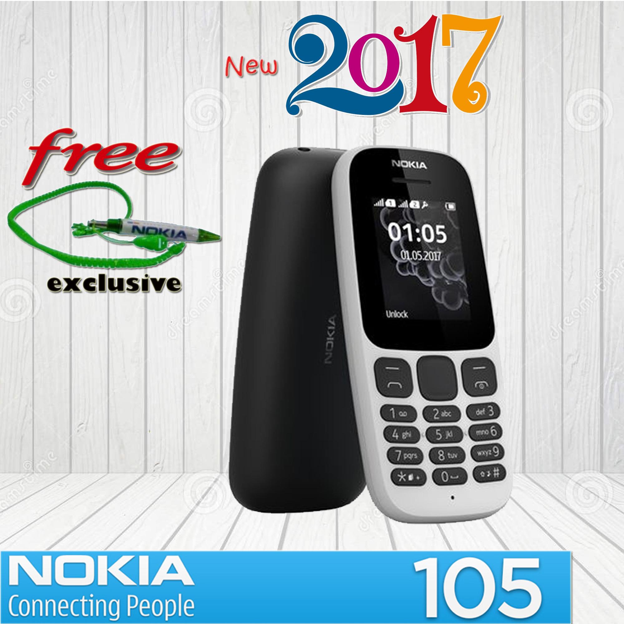 Nokia 105 White Ds New 2017