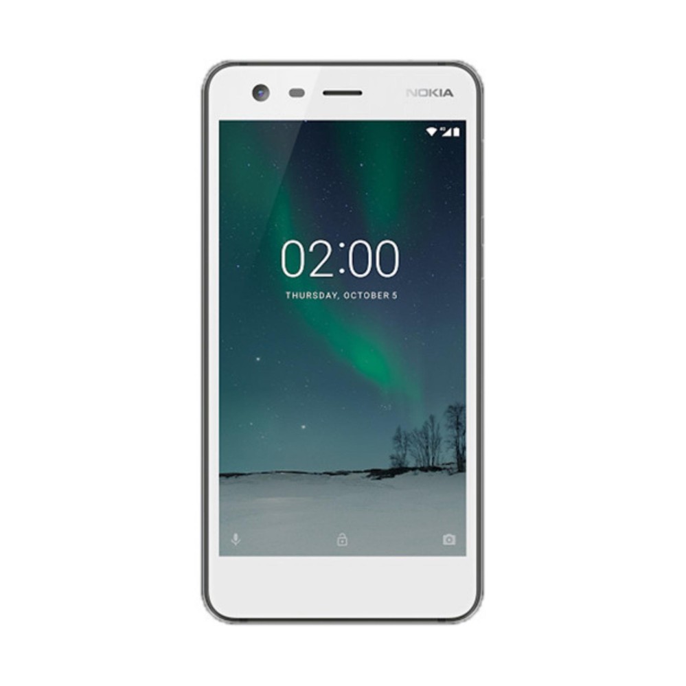 Nokia 2 Smartphone - 1/8GB - Dual SIM - 4G LTE - Pewter White