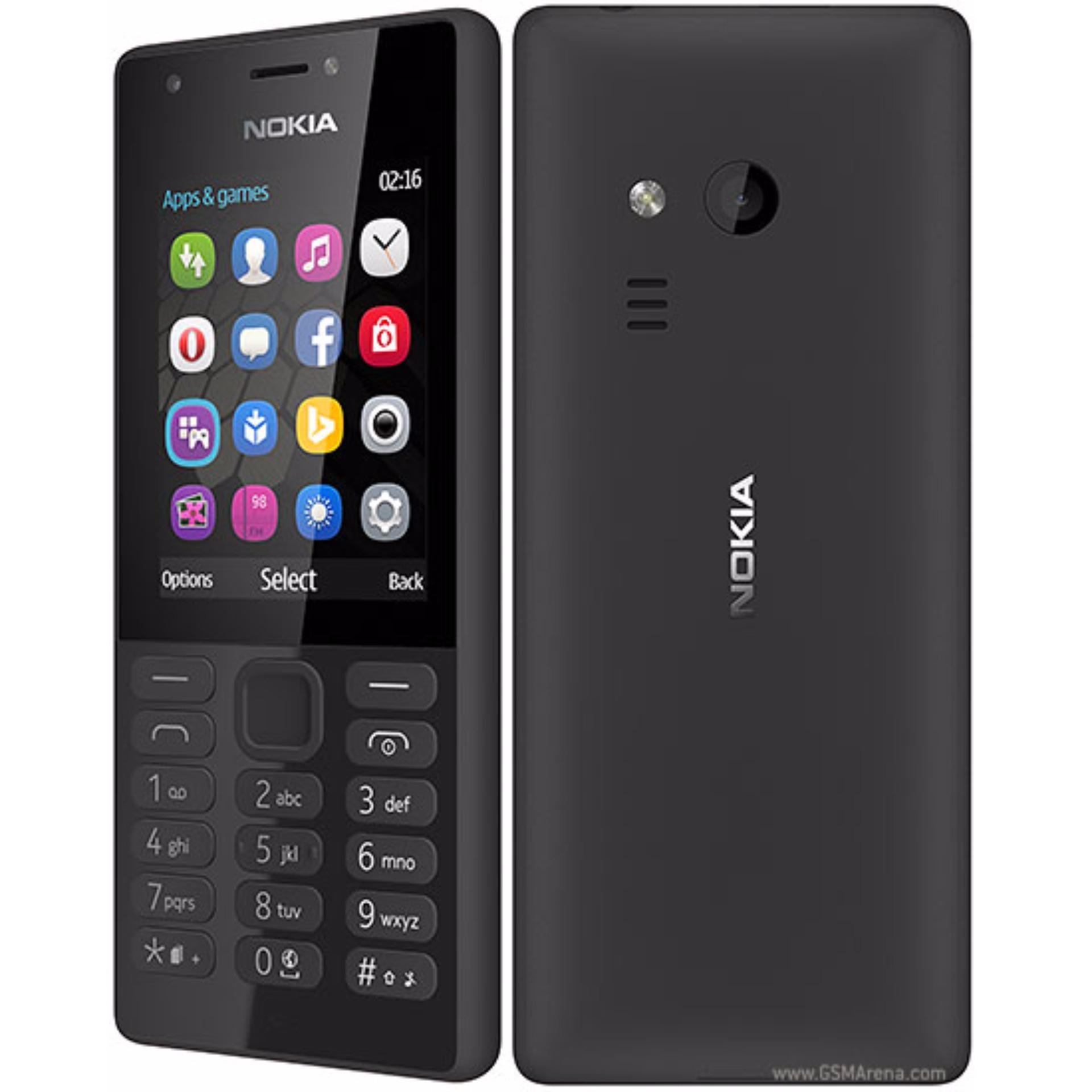Nokia 216 - Dual Sim - Black (Hitam) Nokia 216 - Dual Sim - Black (Hitam)