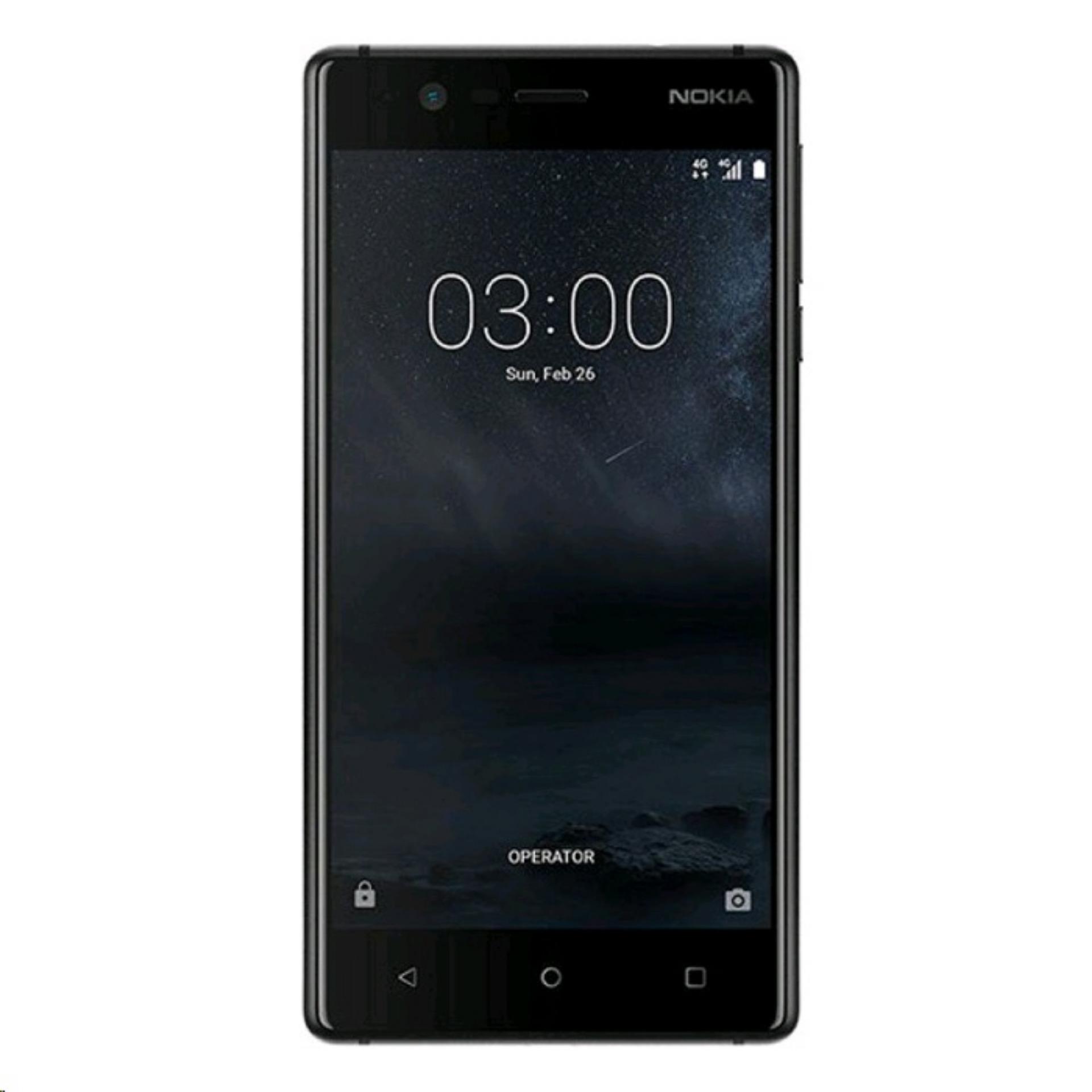 Nokia 3 Android - 2/16 GB - Dual SIM - 4G LTE - Matte Black