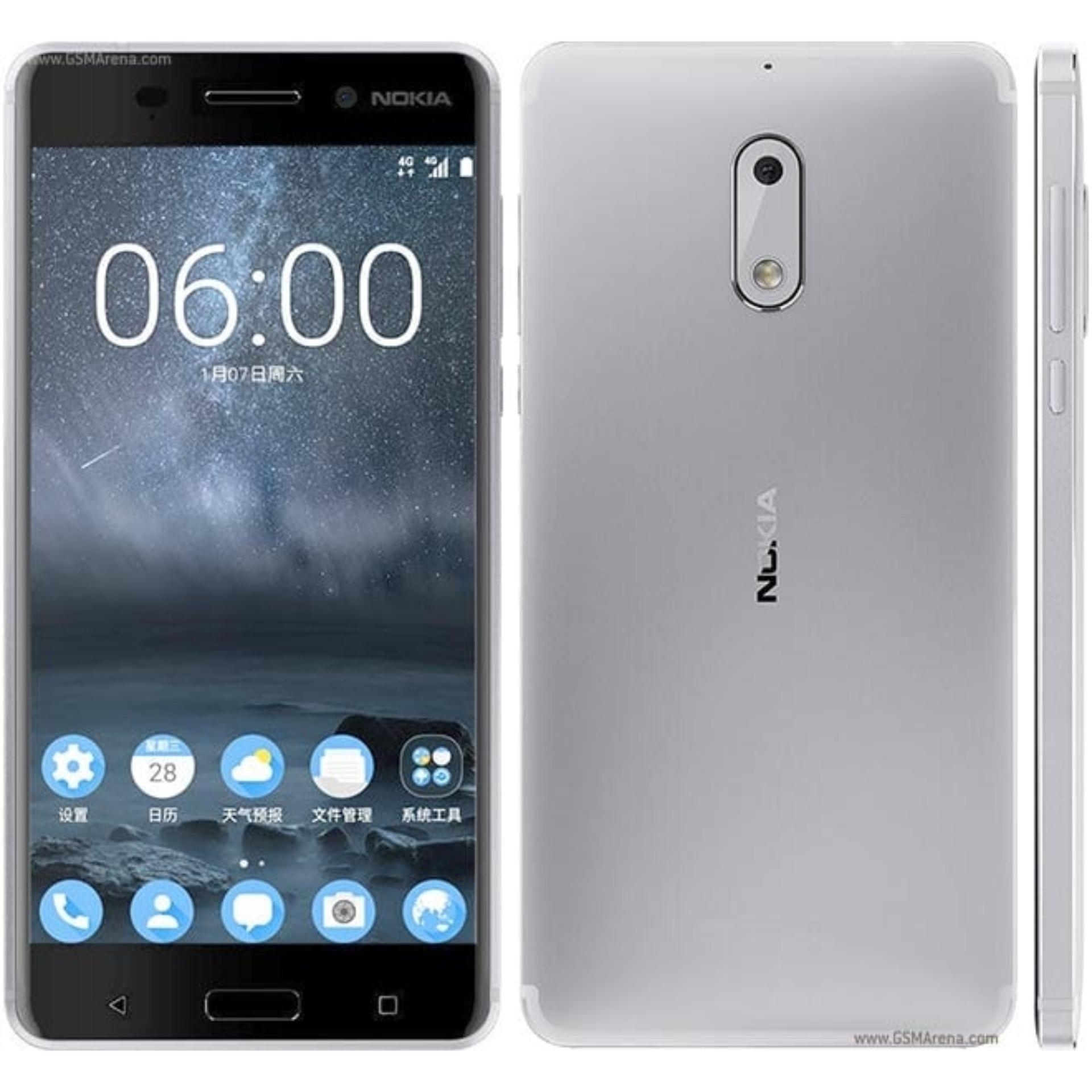 Nokia 6 Smartphone New RAM 3GB - 32GB ROM - Garansi Resmi