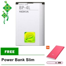 Nokia Baterai BP-4L For N97/ E63/ E71/ E71x/E72/E73/E90/N810
+ Free Power Bank Slim