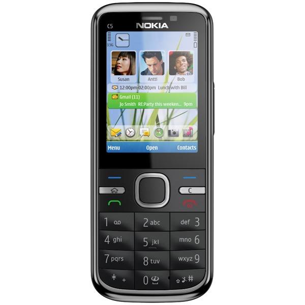 Nokia C5-00 Refurbish 3G - Kamera 5 MP - Warm Gray