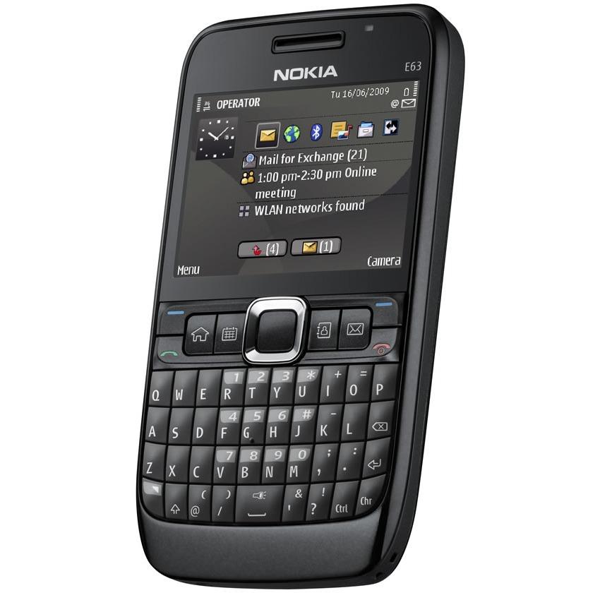 Nokia E63 Refurbish - 3G UMTS - Black