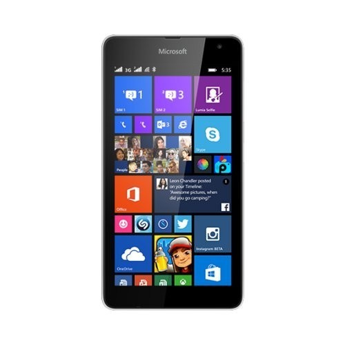 Nokia Microsoft Lumia 535 Dual SIM - 8GB - Putih