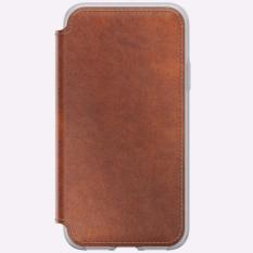 Nomad Clear Folio Case iPhone X - Brown