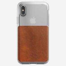 Nomad iPhone X Clear Leather Case Horween from USA Since 1905 Original