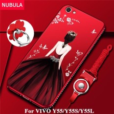Rp 106.000. NUBULA For VIVO Y55/Y55S/Y55L Cantik Berlian Ultra Tipis TPU Perlindungan Telepon Case Anti Guncangan case dengan ...
