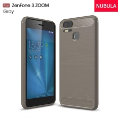 NUBULA Tinggi Kualitas Lembut Rugged Armor Case untuk ASUS ZenFone 3 Zoom/Zoom S/Z01HDA/ZE553KL Carbon Fiber Brushed TPU Shockproof Case/Ultra-tipis Perlindungan Penuh Anti-Scratch Back Cover/Drop Resistance Silicone Case Cover-Intl