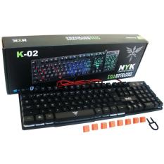 NYK Keyboard Gaming TKL K-01 / K-02 Full Backlight