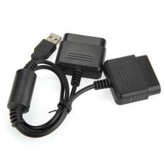 Port Ganda PS2 Kontroler Konsol For PC PlayStation 3 Permainan Usb Konverter Adaptor