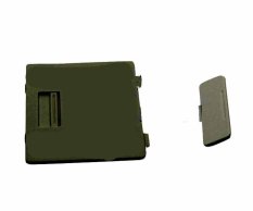 OEM Set Tutup Baterai dan Tutup USB for Xiaomi Yi International version - Hitam