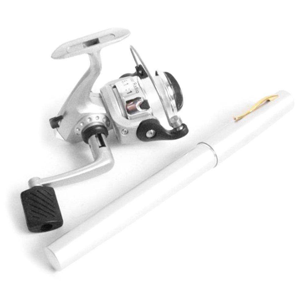 OH Ringan Portable Pen Rod Fishing Set Teleskopik Fishing Rod Pole + Reel
