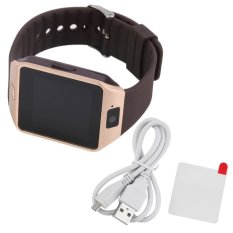 Kamera Mini Jam Tangan Pintar For Ponsel Android Handphone Sobat Fashion Elegan Keemasan OH