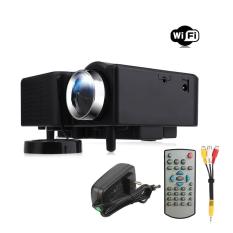 OH PRO HDMI Portable Mini LED Hiburan Proyektor Bioskop Rumah Hitam KITA Plug