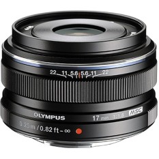 Olympus M.Zuiko Digital 17mm f/1.8 Lens - Hitam