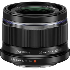 Olympus M.Zuiko Digital 25mm f/1.8 Lens - Hitam