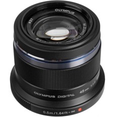 Olympus M.Zuiko Digital ED 45mm f/1.8 Lens - Hitam