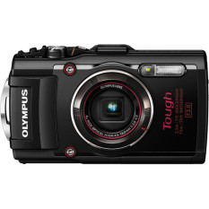 Olympus Stylus TOUGH TG-4 16MP Digital Camera Black Full HD WIFI GPS TAHAN AIR-Intl