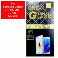 ONE-X 2.5D Rounded Tempered Glass for Samsung Galaxy J7 Pro 2017 ( J730 ) - Clear