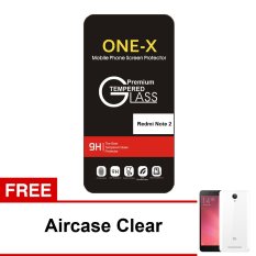 ONE-X Tempered Glass for Xiaomi Redmi Note 2 / Pro / Prime - Clear + Bonus Aircase