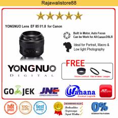 Yongnuo Lens YN 85mm f/1.8 Lens For Canon EF Free Aksessories