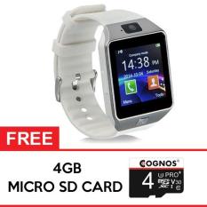 Onix Cognos Smartwatch U9 DZ09 - GSM Sim Card FREE SD CARD 4GB - TERMASUK BOX - Putih