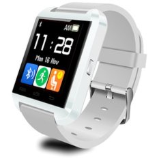 Onix Cognos U Watch U8 Smartwatch - Jam Tangan Pria - White / Putih