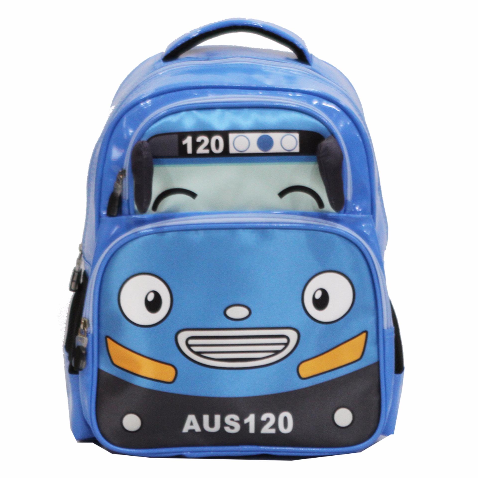Onlan Tas Ransel Anak Sekolah SD TAYO Bahan Anti Air Ukuran Sedang