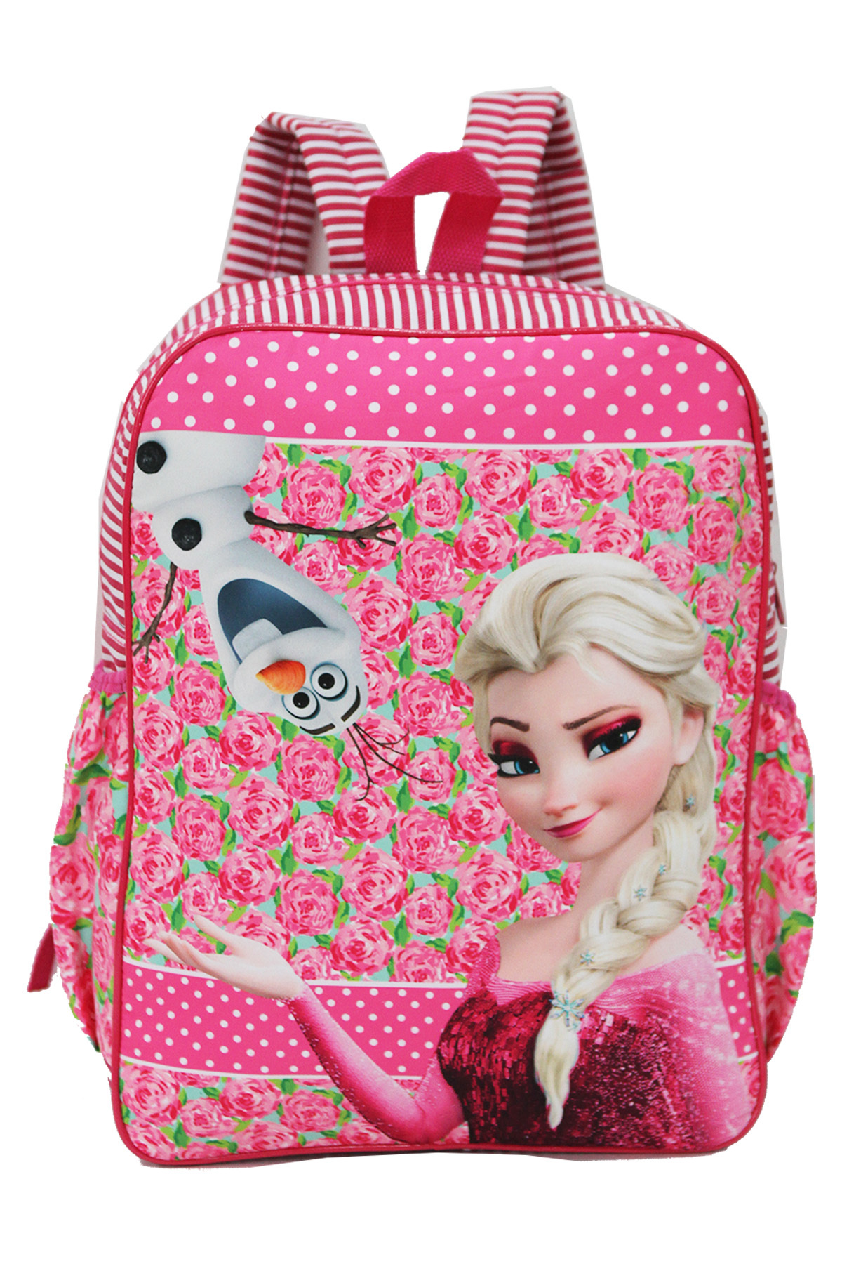 Onlan Tas Ransel SD Bahan Kanvas Halus - Pink