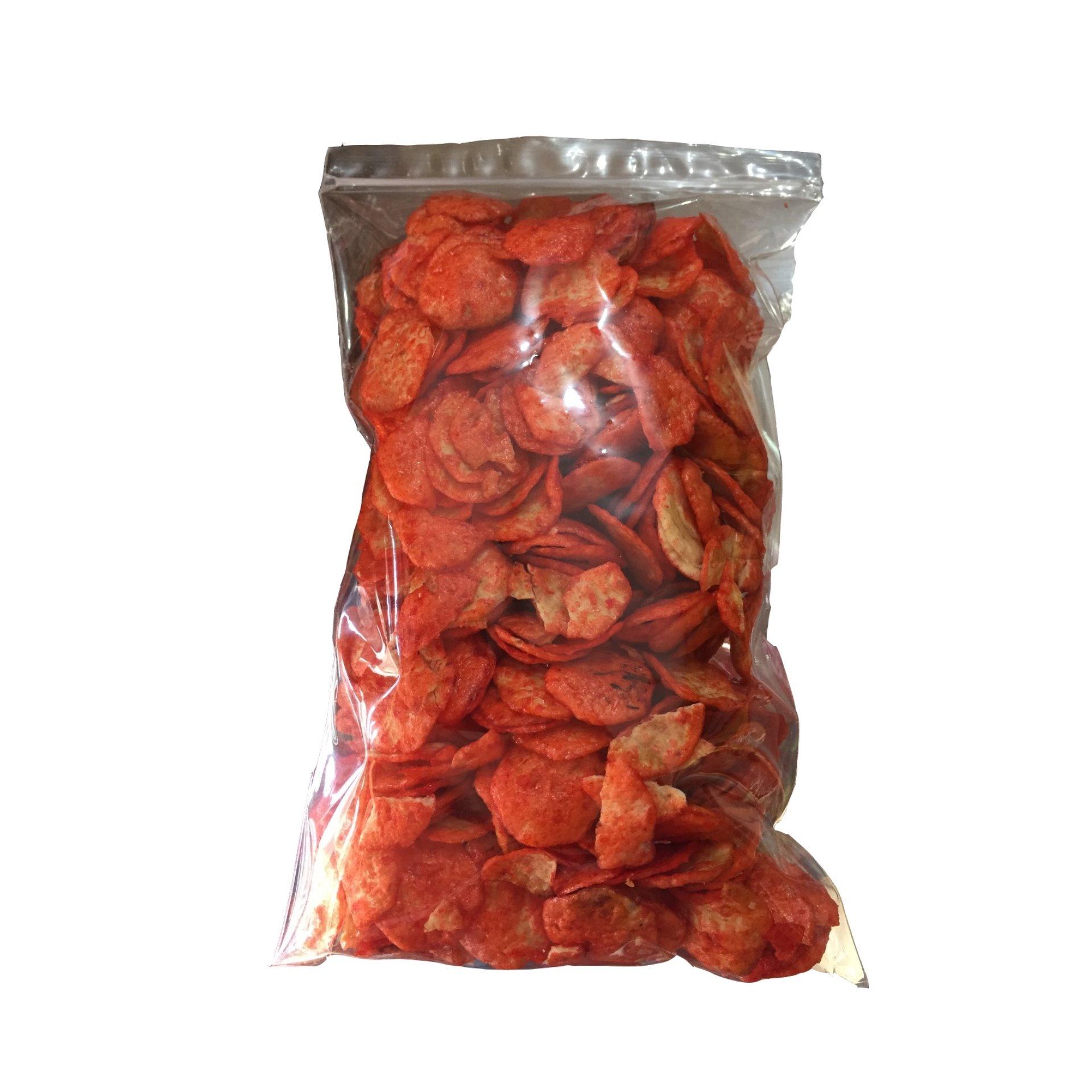 Opak medan pedas manis ,cocok buat pecinta snack trditional,netto 250gram