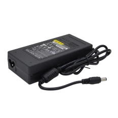 Opoopv 84 W 12 V 7A 3Round-Pin Catu Daya AC 5.5X2.1 Mm DC Power Adapter untuk LED Lampu Strip (HITAM, 100 ~ 240 V)-Intl