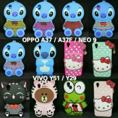 OPPO A37 // A37F - NEO 9 // VIVO Y51 // Y51L // Y29 CASE BONEKA 3D - JUAL CASING HP