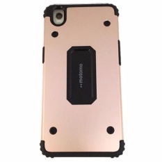 OPPO A37/NEO 9/F2 Desain Baru Motomo Hybrid Case 2 In 1 TPU AndMetal Armor Case Terbaik Shockproof-Intl