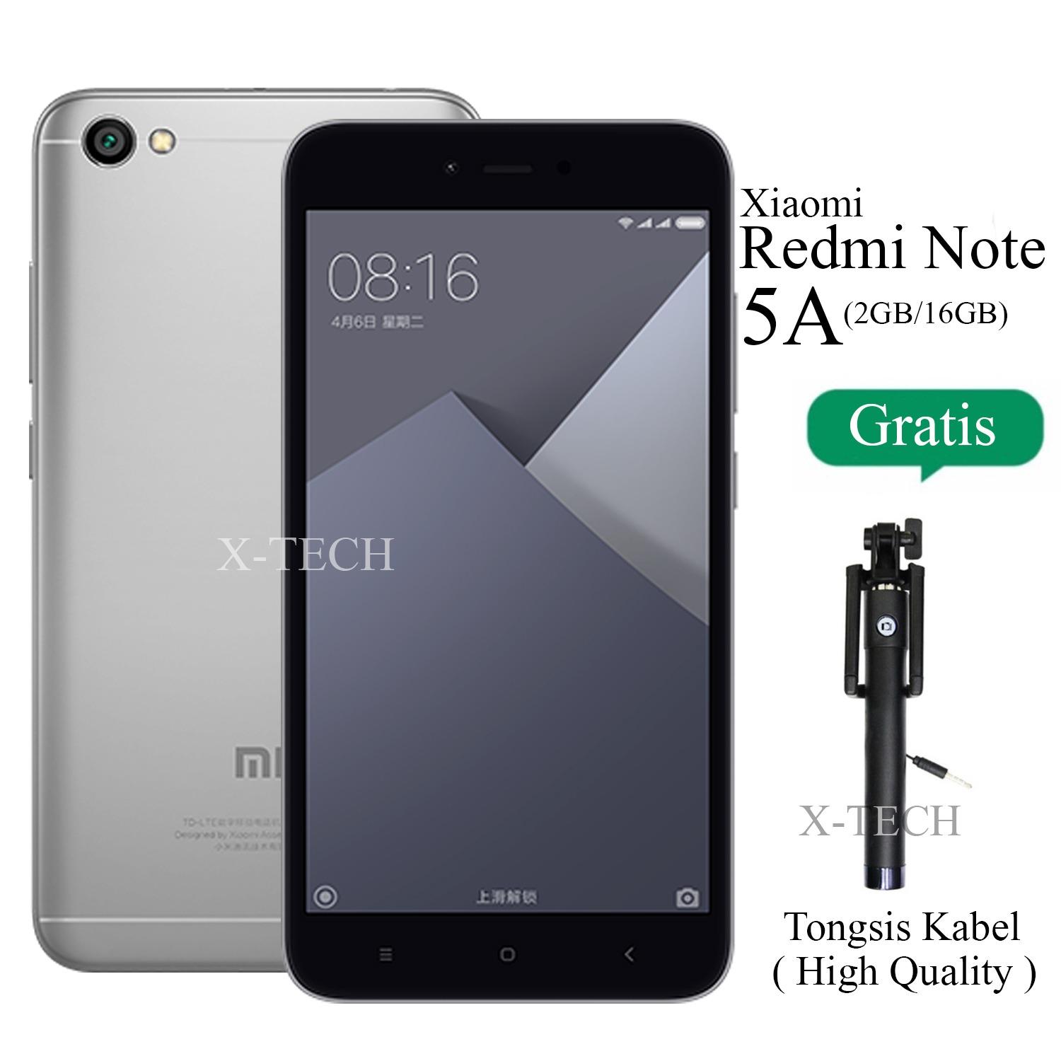 Xiaomi Redmi Note 5A - Ram 2GB - Rom 16GB - 4G LTE - Layar 5.5\