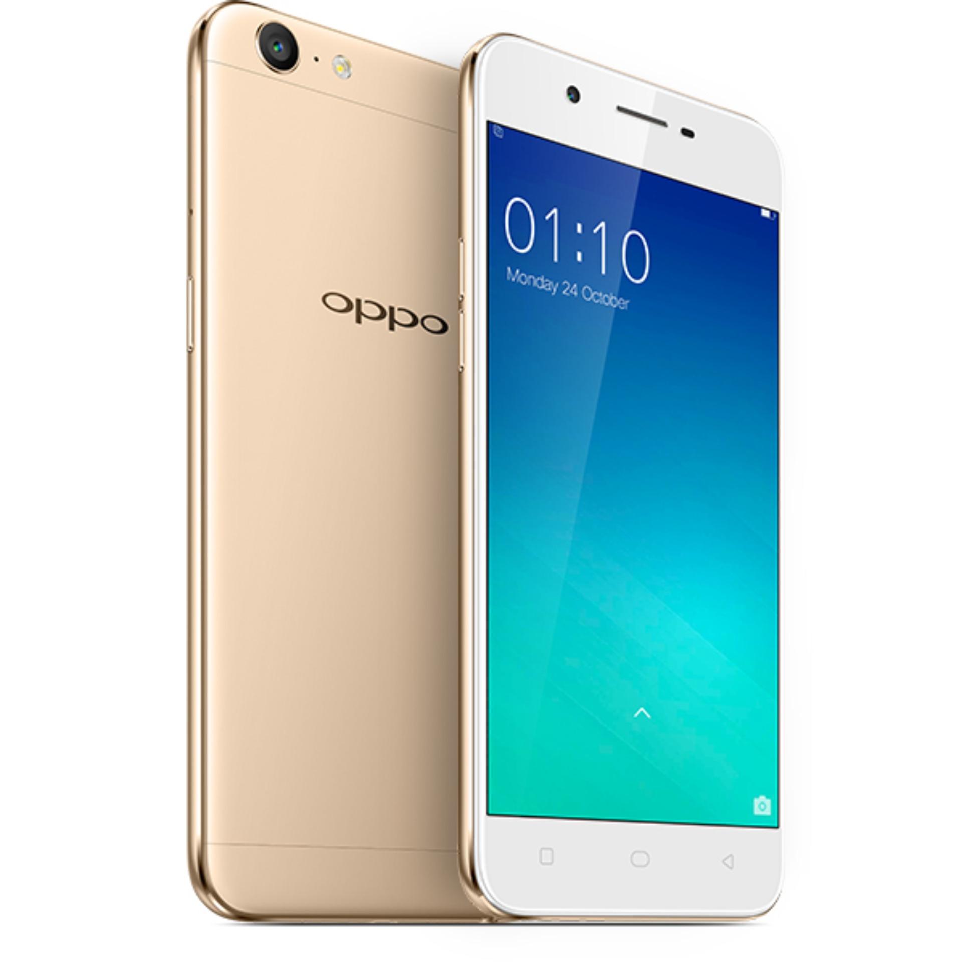 OPPO A39 Smartphone - Gold [32GB/ 3GB/ 13MP]