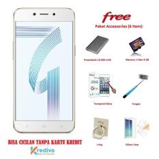 OPPO A71 - 16GB, RAM 2GB + Free 6 Item Accessories