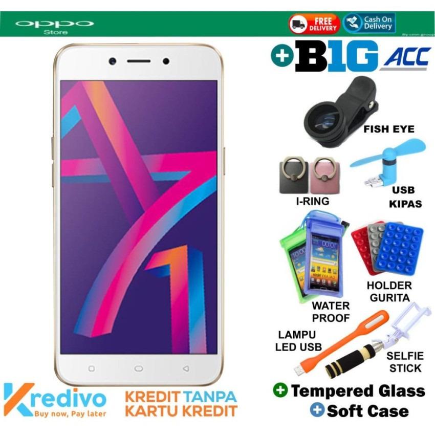 Oppo A71 2018 2/16 - Gold Plus BIG ACCECORIES Cash & Kredit 