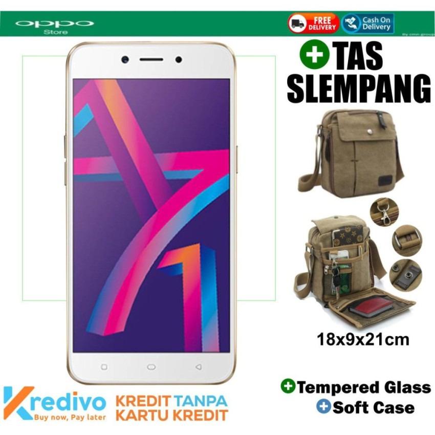 OPPO A71 2/16 2018 - Garansi Resmi Plus Tas Slempang Keren Cash & Kredit