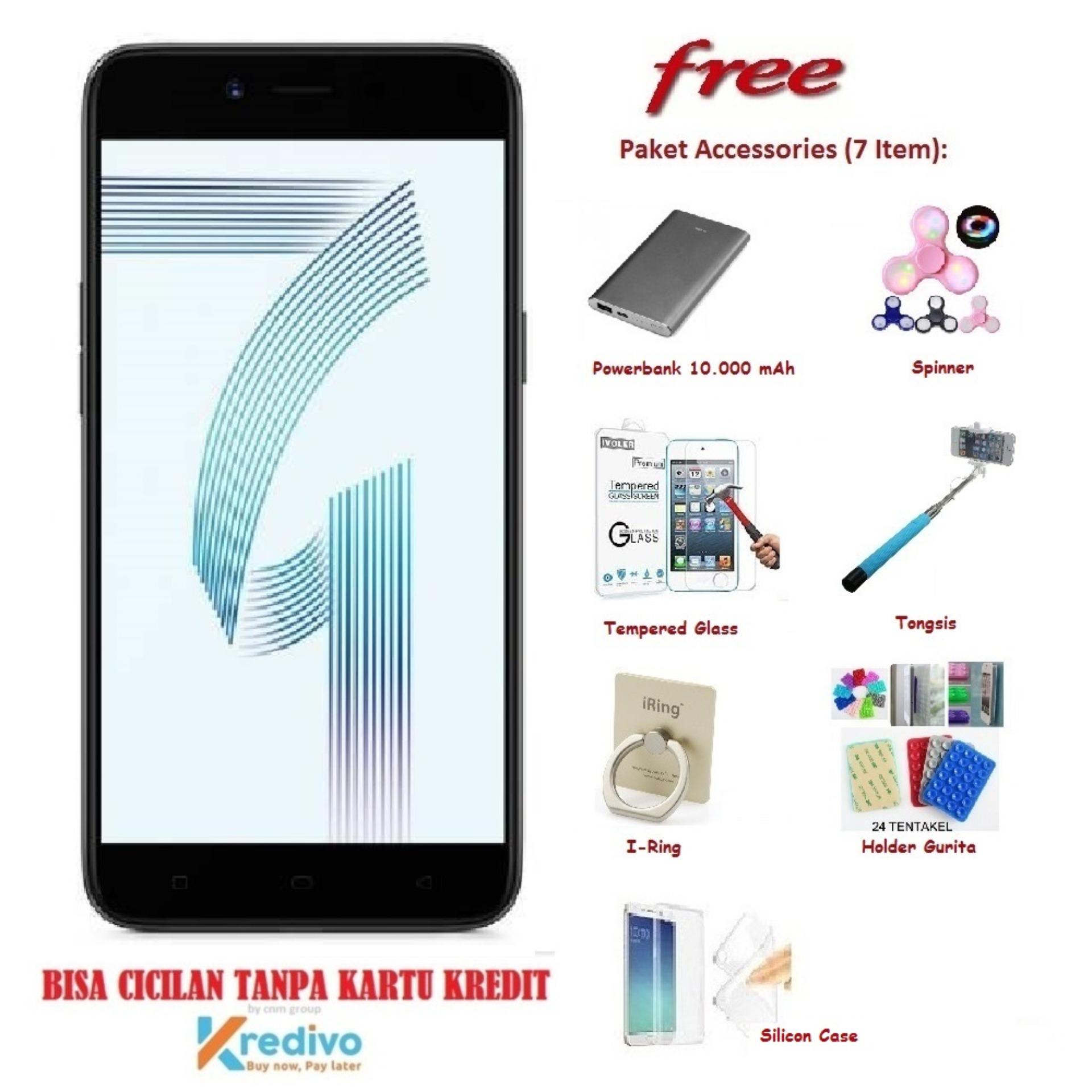 OPPO A71 [2/16GB] + Free 7 Item Accessories