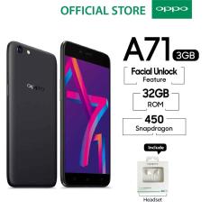 Oppo A71 3GB/32GB Black - Speedy Operation (Garansi Resmi Oppo Indonesia, Cicilan Tanpa Kartu Kredit, Gratis Ongkir)