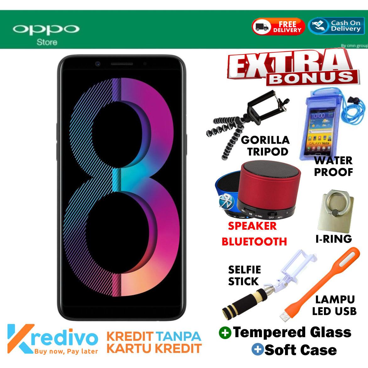 Oppo A83 3/32 GB - Black Free Ekstra Bonus Cash Dan Kredit Tanpa Kartu Kredit