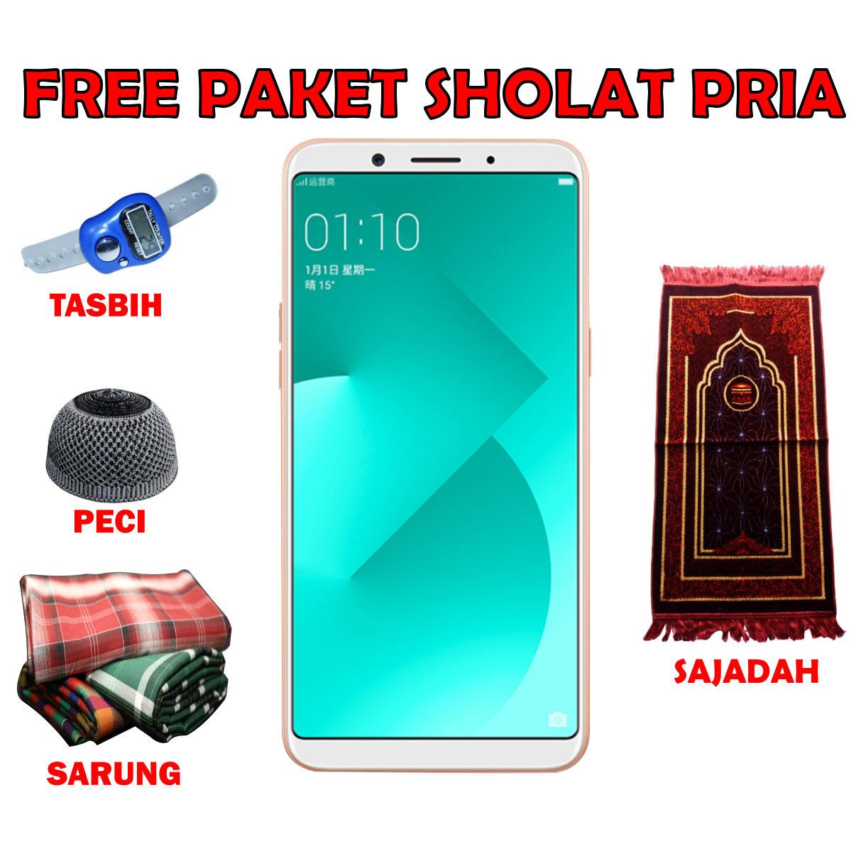 Oppo A83 3/32 GB - Gold Bonus Perlengkapan Sholat Pria Cash & Kredit Tanpa Kartu Kredit