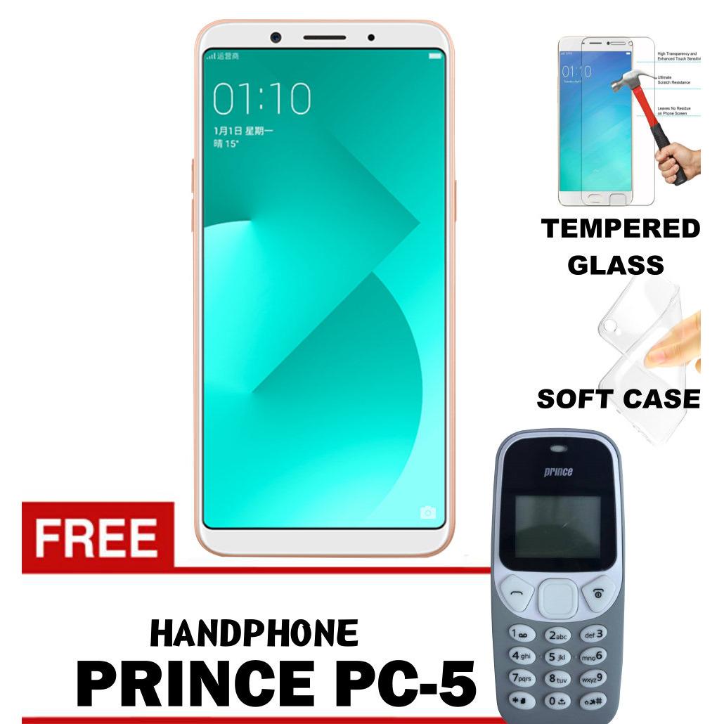 Oppo A83 3/32 GB - Gold Free Handphone Prince PC-5 Bisa Kredit Tanpa Kartu Kredit