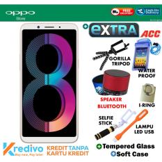 Oppo A83 3/32 GB - Gold Garansi Resmi Plus Extra Accecosries Menarik